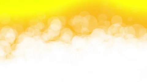 Abstract white particles on yellow background Stock Footage 60600405
