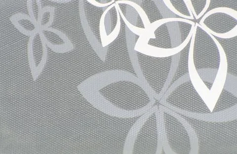 The abstract white pattern on gray background and texture. Stock Photos