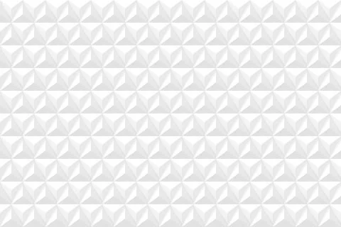 Abstract white Pattern Triangle background texture geometric, monochrome vect Stock Illustration