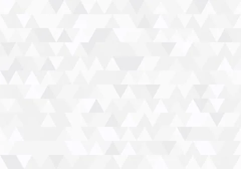 Abstract white Pattern Triangle background texture geometric, monochrome vect Stock Illustration