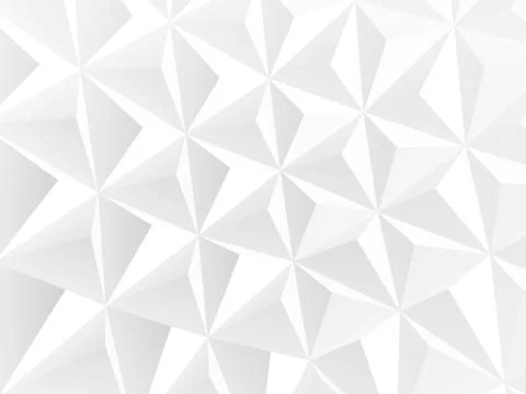 Abstract white polygonal pattern, background texture 库存插图