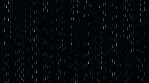 Abstract white rain streaks falling pattern against deep black cinematic ba.. Stock Footage 341058429