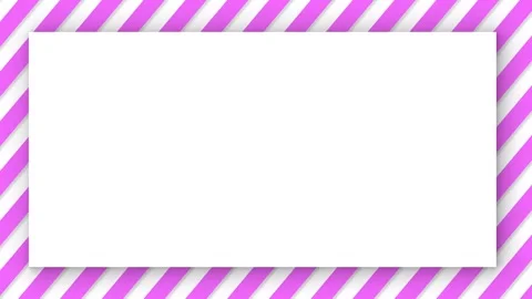 Abstract white rectangle frame with moving pink lines. Stock Footage 337626380