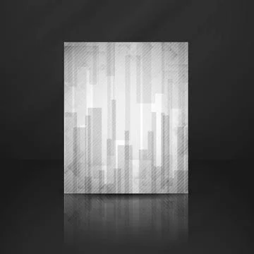 Abstract White Rectangle Shapes Background. Abstract White Rectangle Shape... Foto stock