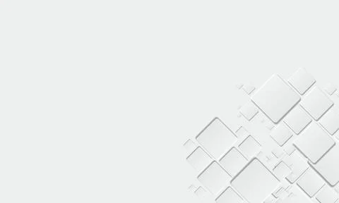 Abstract white rectangles background. Stock Illustration