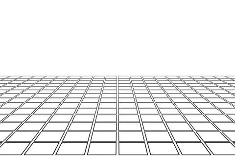 Abstract white rectangular tiles flooring pattern surface texture and copy sp Stockfoto's