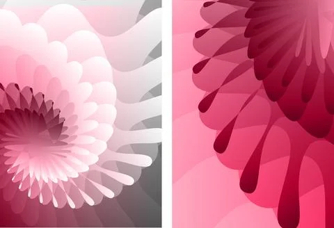 Abstract white red 3d render geometric background, Abstract minimalist geom.. Ilustración de archivo