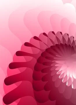 Abstract white red 3d render geometric background, Abstract minimalist geom.. Ilustración de archivo