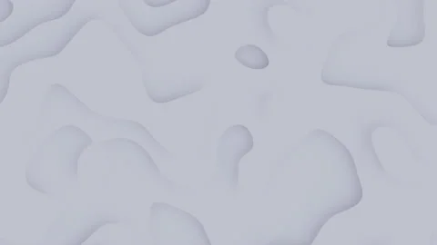 Abstract White Round Surface Structure Background Animation ProRes 4K Video stock 222351025