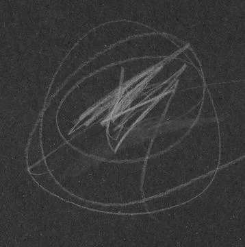 Abstract White Scribble Lines Drawn on a Dark Gritty Texture Background for.. Stock Illustration