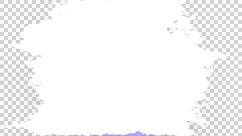 An abstract white shape with frayed edges against a contrasting dark background Stock Illustration