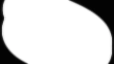 Abstract white shapes flowing and transforming smoothly against a dark back.. Stock Footage 341688911