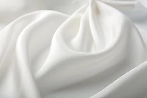 Abstract white silk background Stock Photos