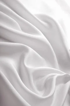 Abstract white silk background Stock Photos