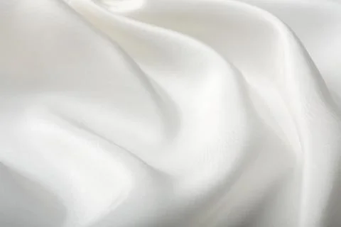 Abstract white silk background Stock Photos