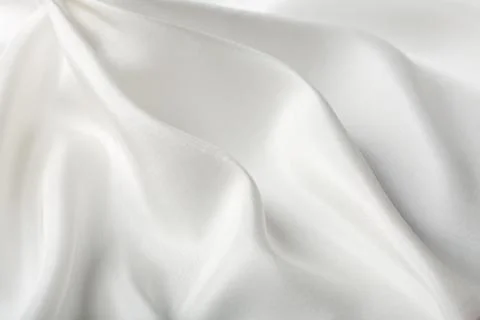 Abstract white silk background Stock Photos