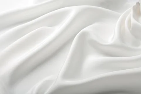 Abstract white silk background Stock Photos