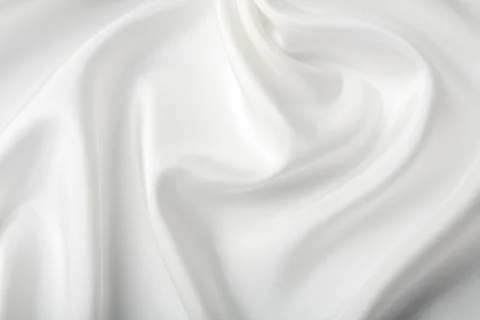 Abstract white silk background Stock Photos