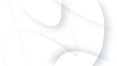 Abstract white simple background animation with smooth, flowing wave motion in a Stock Footage 304671520