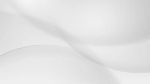 Abstract white simple background, flowing wave smooth loop motion graphic Stock Footage 172291446