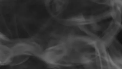 Abstract white smoke on dark background. Motion of ice smoke cloud. 動画素材 157086222