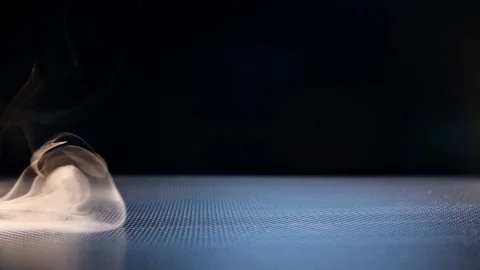 Abstract white smoke design elements. Stock-Footage 124876527