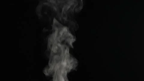 Abstract white smoke in motion. Smoke, Cloud of particle fog. Stock Footage 231237991