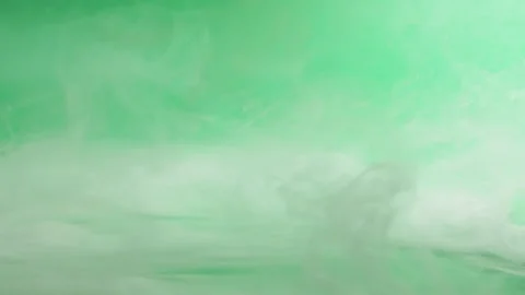 Abstract white smoke moving and rising on green screen background, fog texture Stock Footage 320895189