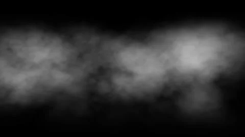 Abstract white smoke in slow motion Video stock 305697599