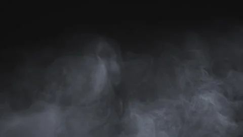 Abstract white smoke in slow motion Stock Footage 305697609