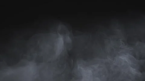 Abstract white smoke in slow motion Video stock 305697707