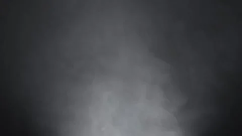 Abstract white smoke in slow motion Video stock 305697727