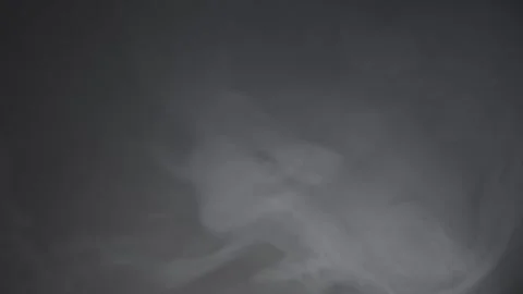 Abstract white smoke in slow motion Video stock 305697745