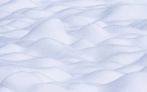 Abstract white snow forms and shapes pattern Stock Photos
