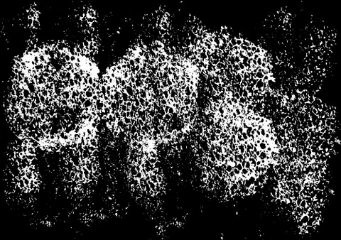 Abstract white sponge stains texture. Design for your brushes and grunge effects Stock Illustration