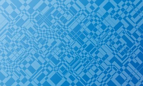 Abstract white square with blue gardient colored background. Stock Illustration