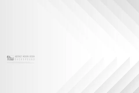 Abstract white square pattern design paper cut background. Stock-Illustration