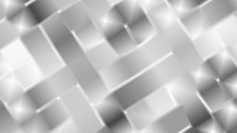Abstract white square smooth motion animated background Stock Footage 258046611