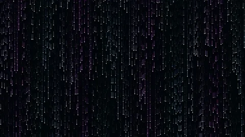 Abstract white streaks falling on a deep black background loop for cinemati.. Stock Footage 341058768