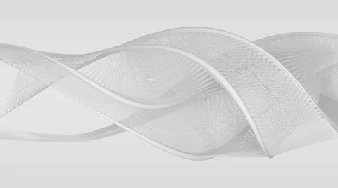 Abstract white structures  - seamless design background (FULL HD) Video stock 60982289