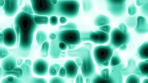Abstract white teal gradient background art of vibrant turquoise plasma fluid Stock Footage 336482366