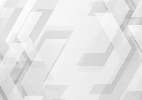 Abstract white tech design artwork decorative style. Stock Illustration