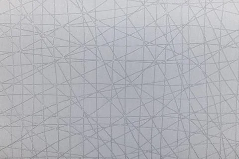 Abstract white textile background with gray geometric lines Stock Photos