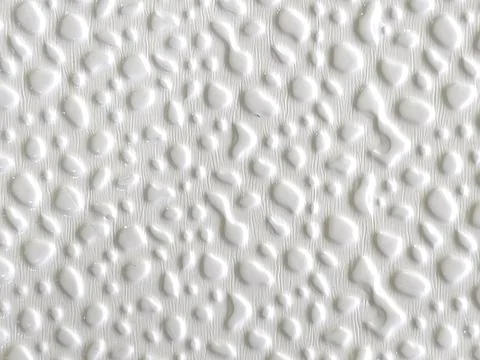 Abstract White Textured Background with Raised Organic Shapes. Stock Photos