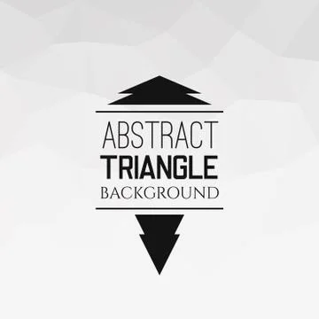 Abstract white triangle pattern Illustrazione stock