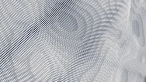 Abstract white undulating moving liquid. Vídeos de archivo 335705492