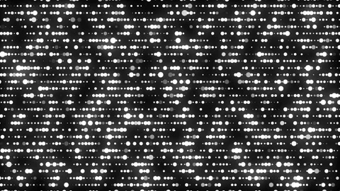 Abstract white vanishing texture. Halftone with noise effect and dots. Stock-Footage 247551698