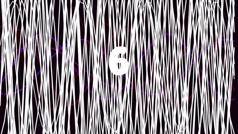 Abstract white vertical lines wave pattern on dark background Stock Footage 342114625