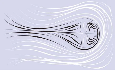 Abstract on white violet background in vector illustration Stock Illustration