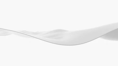Abstract white wave and  light gradient color background with dynamic waves. Video stock 172405898